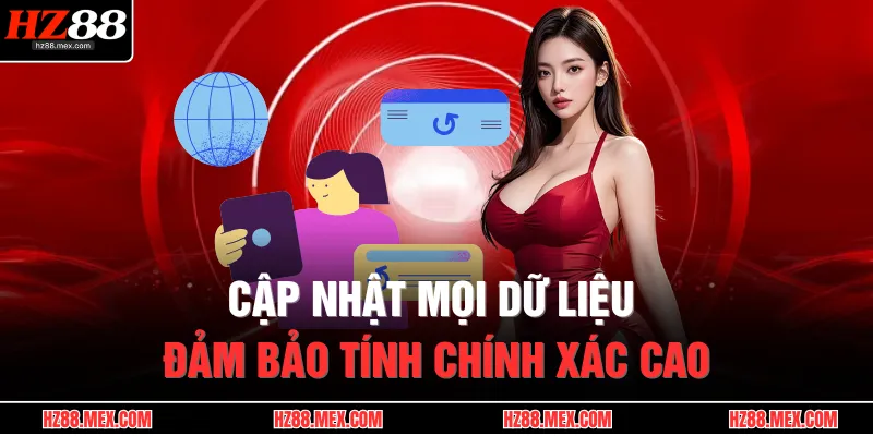 Giới Thiệu HZ88 3 Cập nhật mọi dữ liệu đảm bảo tính chính xác cao