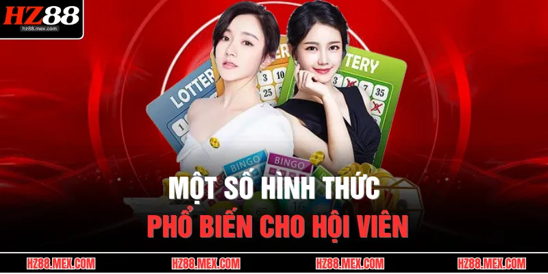 Một số hình thức phổ biến cho hội viên